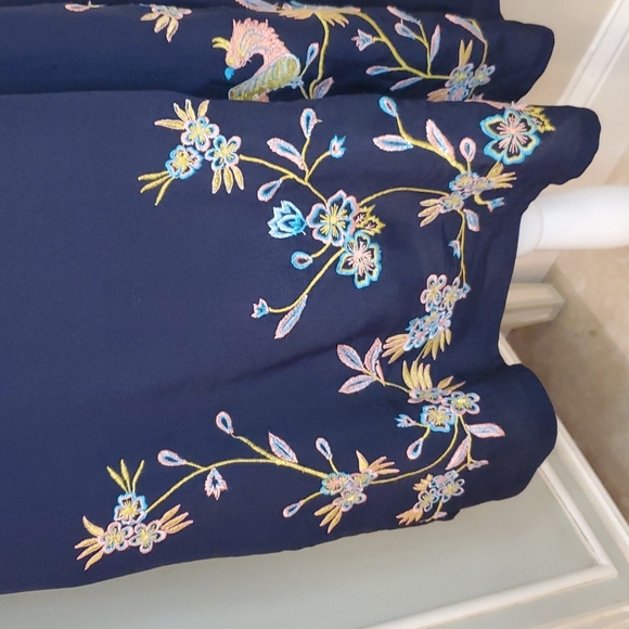 LOFT 💙💛NWT❤💜 Size XS Navy Swing Dress! 💙💚💙 - Picture 5 of 16